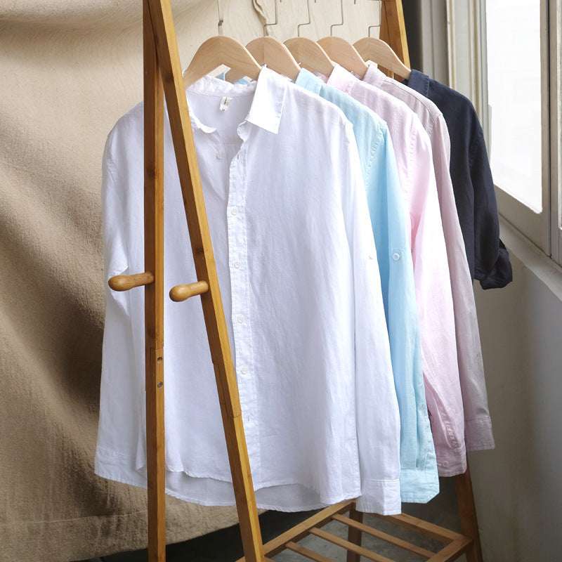 White Linen Shirt