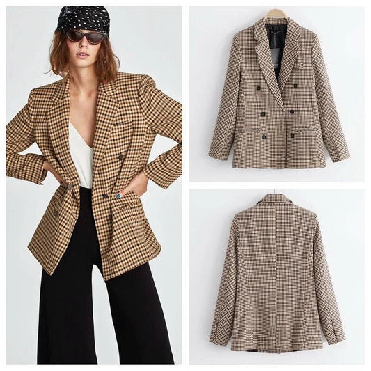 Double-Breasted Blazer