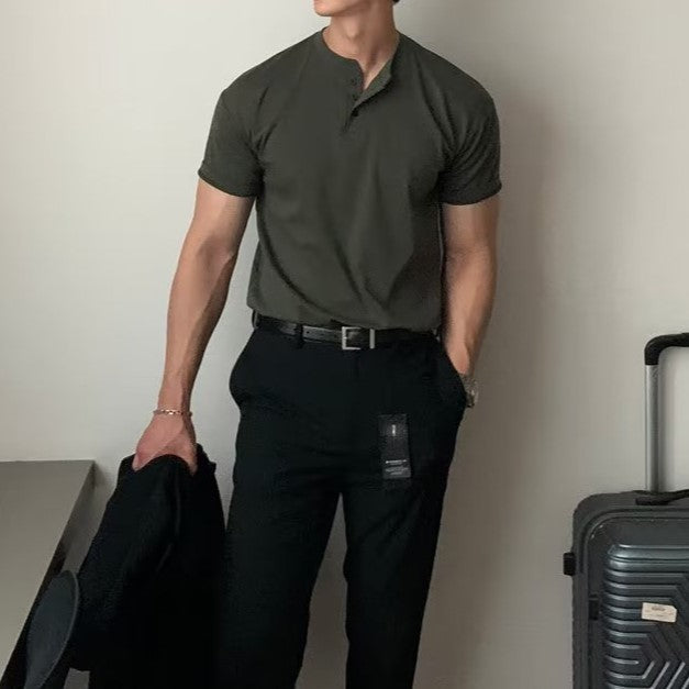 Three-Button Polo