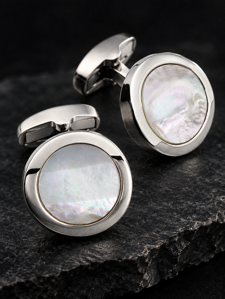 The Old Money Club - Mother-of-Pearl Cufflinks