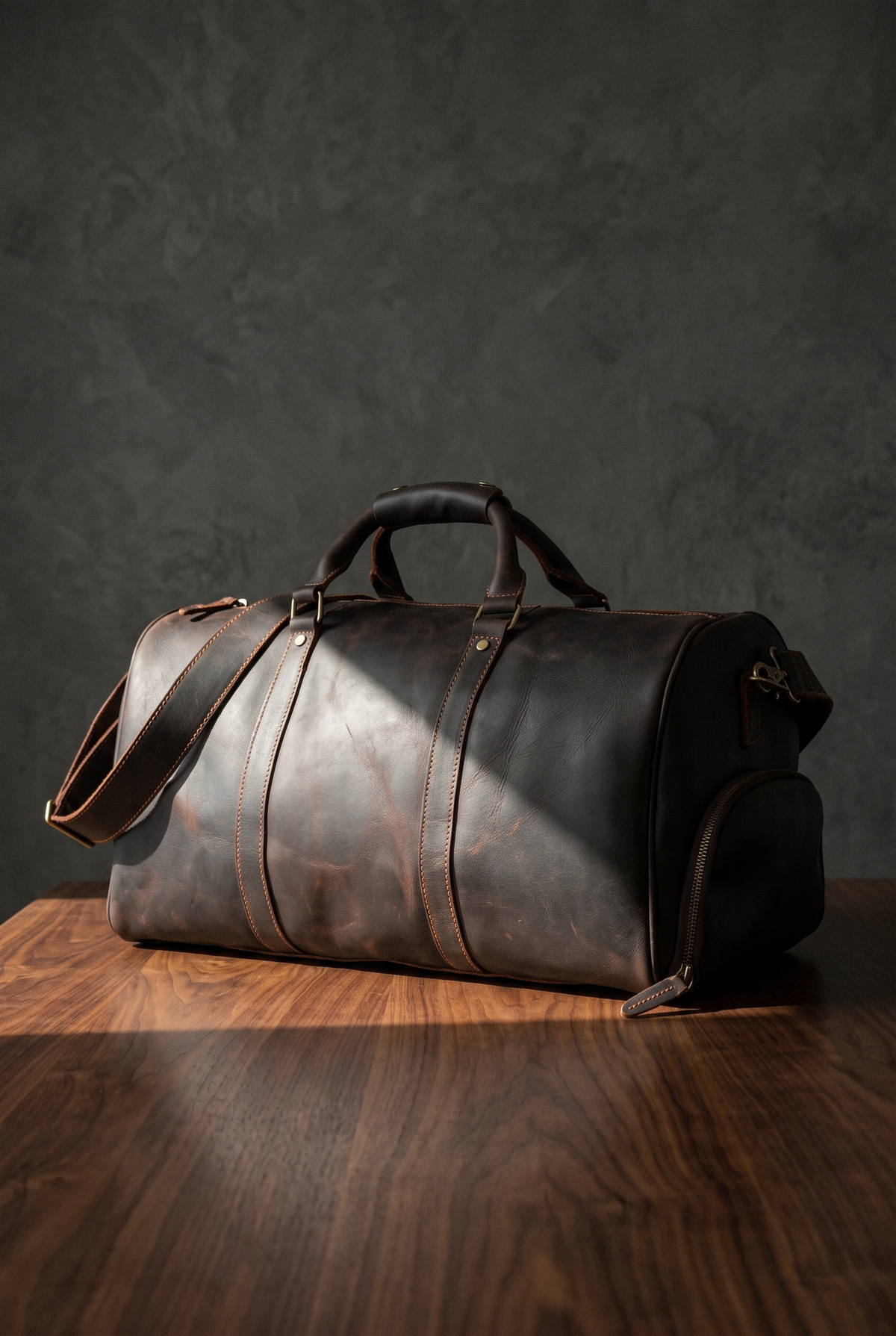 The Old Money Club - Montague Leather Duffle