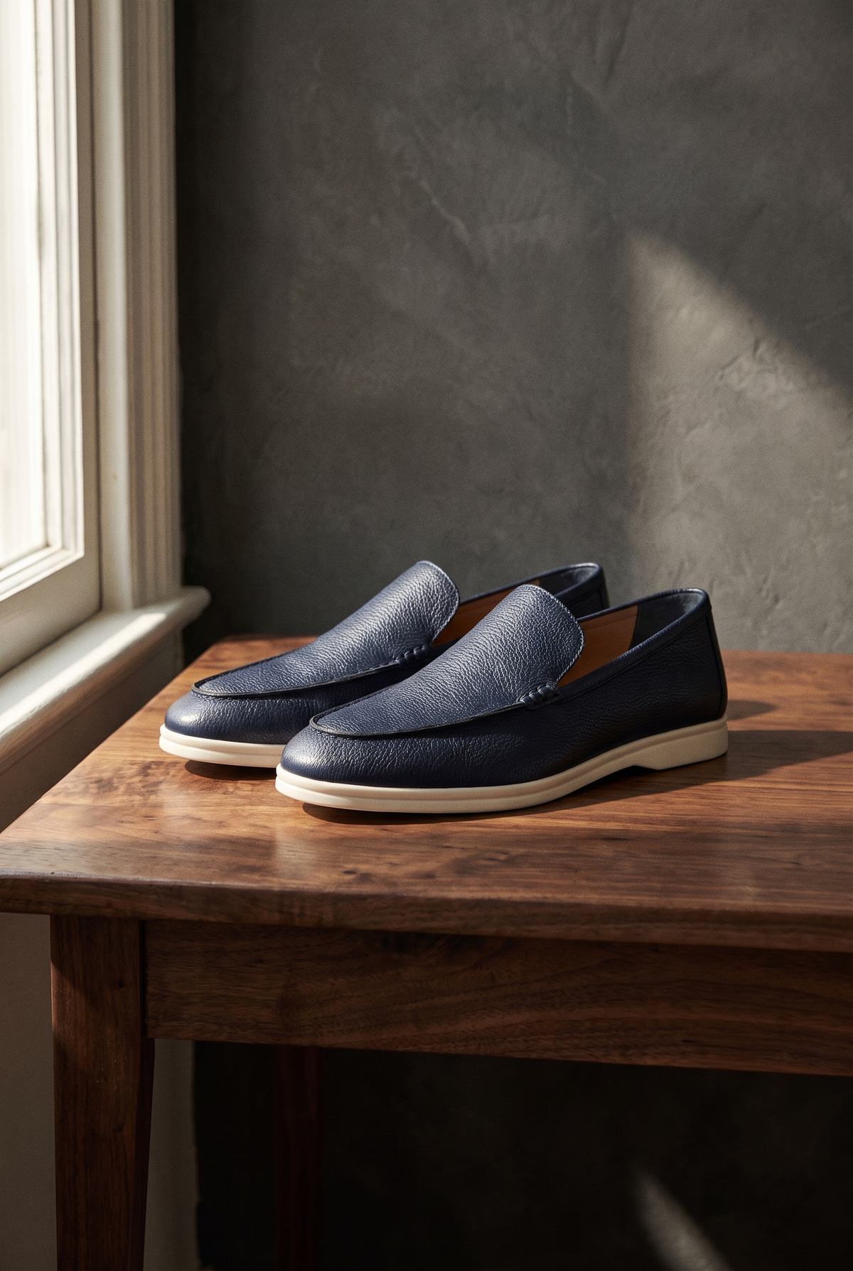 The Old Money Club - Cowhide Leather Loafers