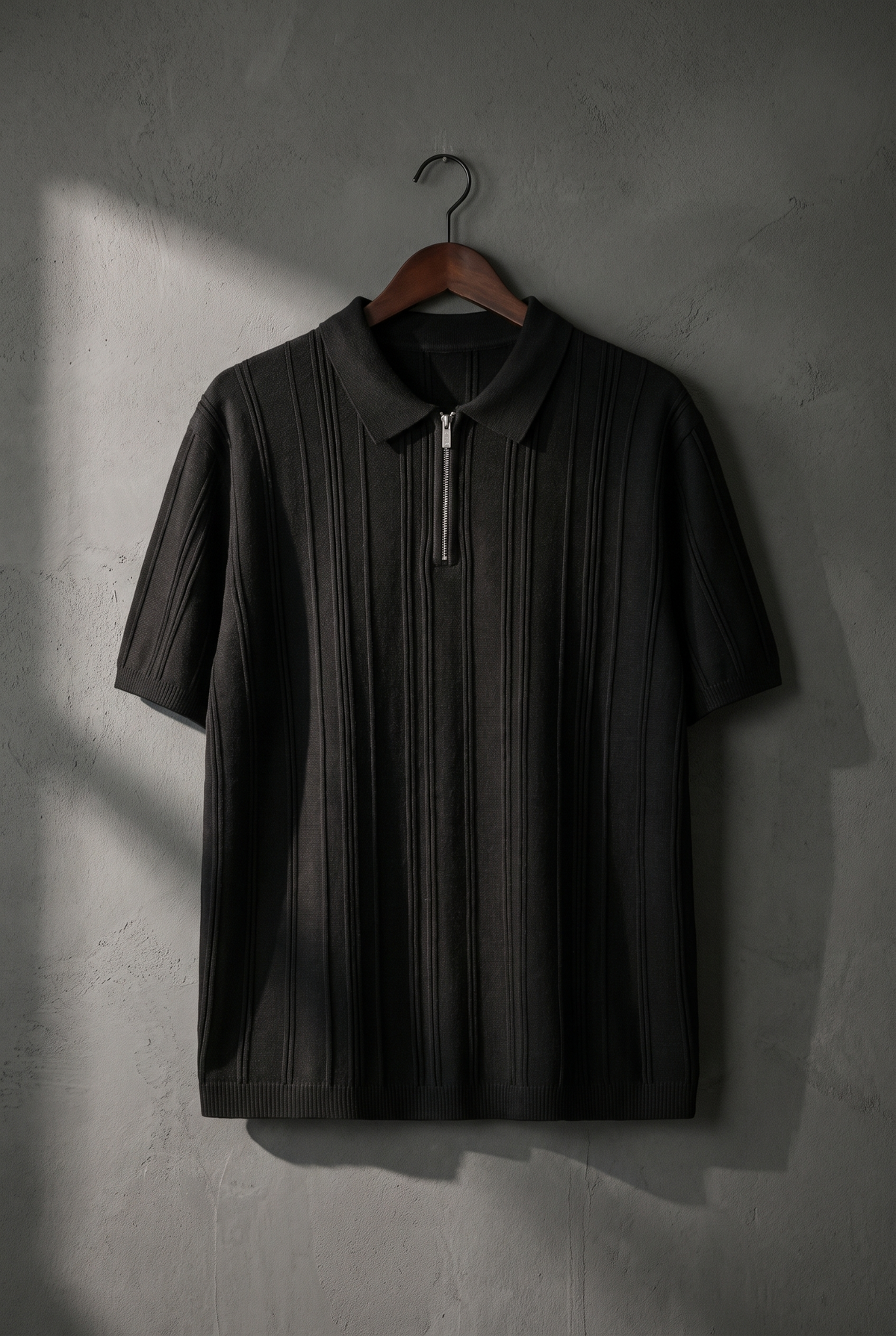 The Old Money Club - Signature Zip-Up Polo
