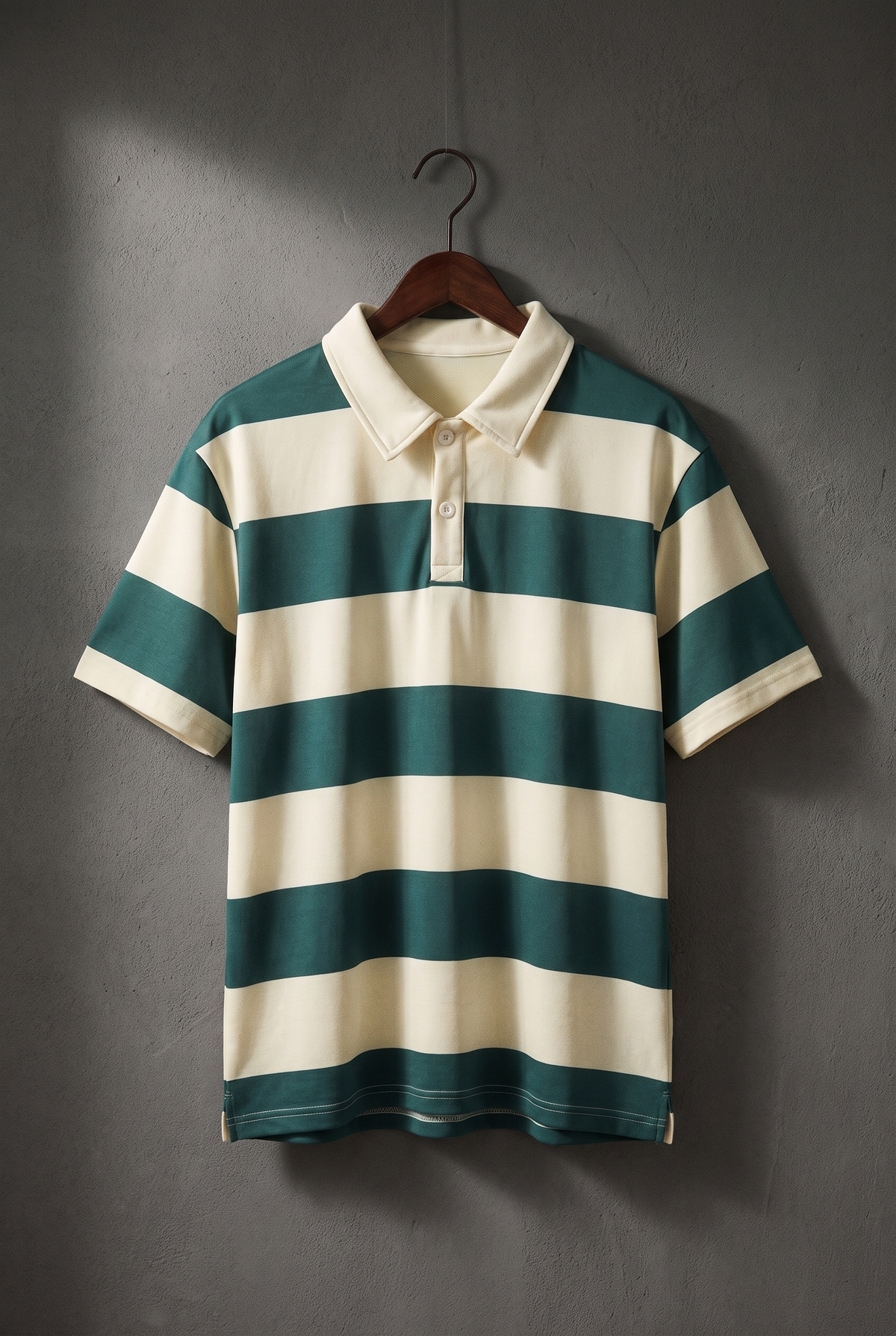 The Old Money Club - Vintage Stripe Rugby Polo