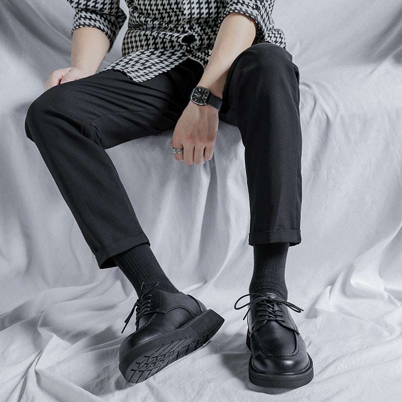 Leather Derby Shoes