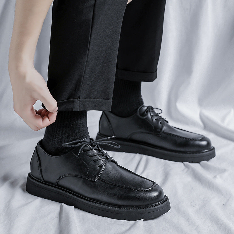 Leather Derby Shoes