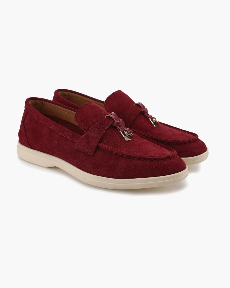 Lady Suede Loafers
