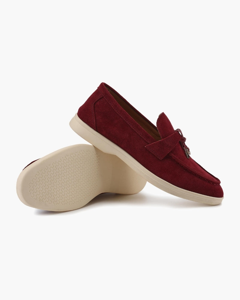 Lady Suede Loafers