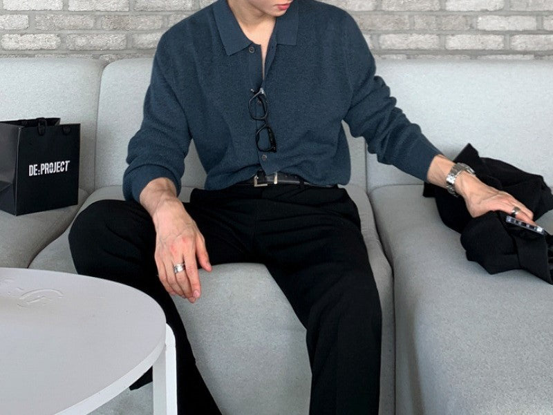 Collared Cardigan