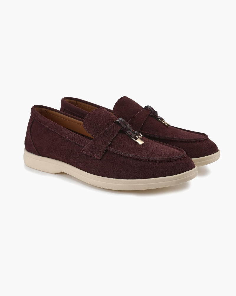 Lady Suede Loafers
