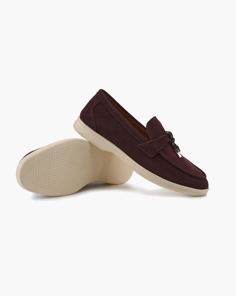 Lady Suede Loafers