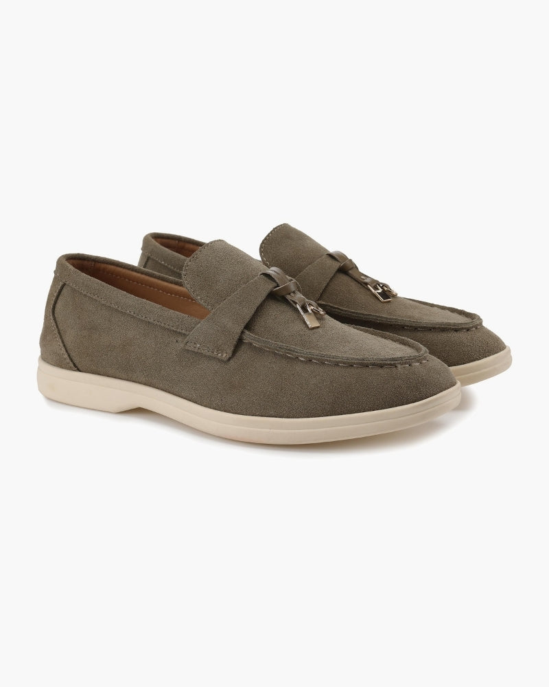 Lady Suede Loafers