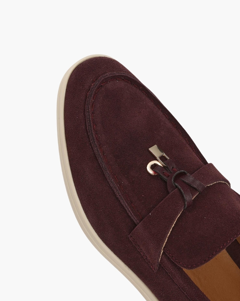 Lady Suede Loafers
