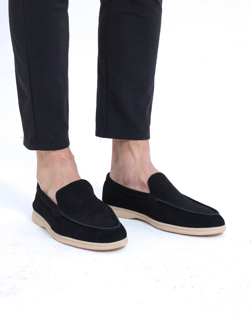 Signature Suede Loafers