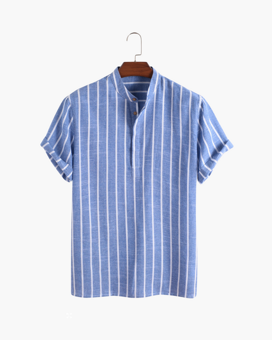 Men's Sailor Polo Shirt – Bari Striped Knit Polo