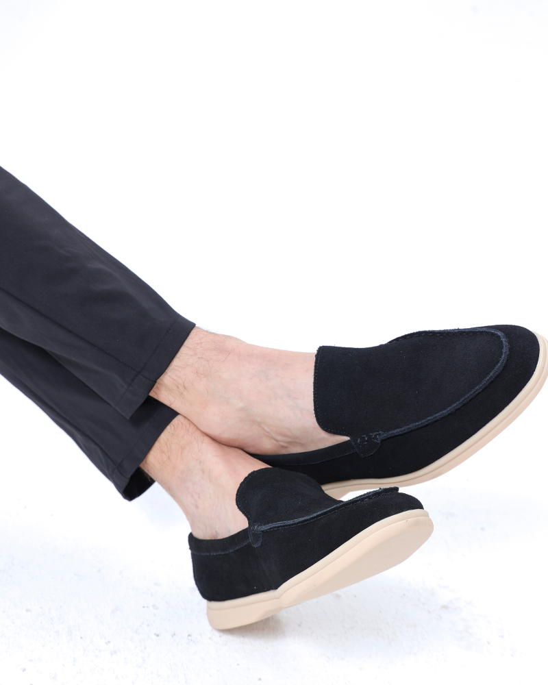 Signature Suede Loafers