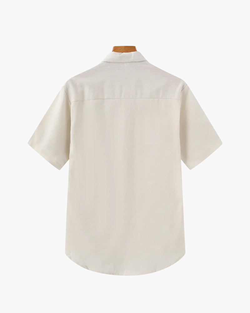 Men's Linen Polo Shirt – Casablanca Breathable Knit Polo