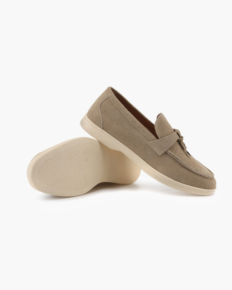Lady Suede Loafers