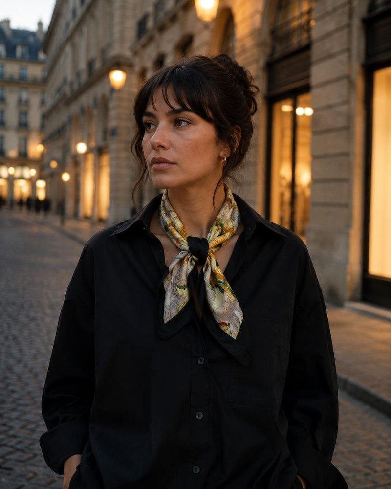 Impressionist Garden Scarf