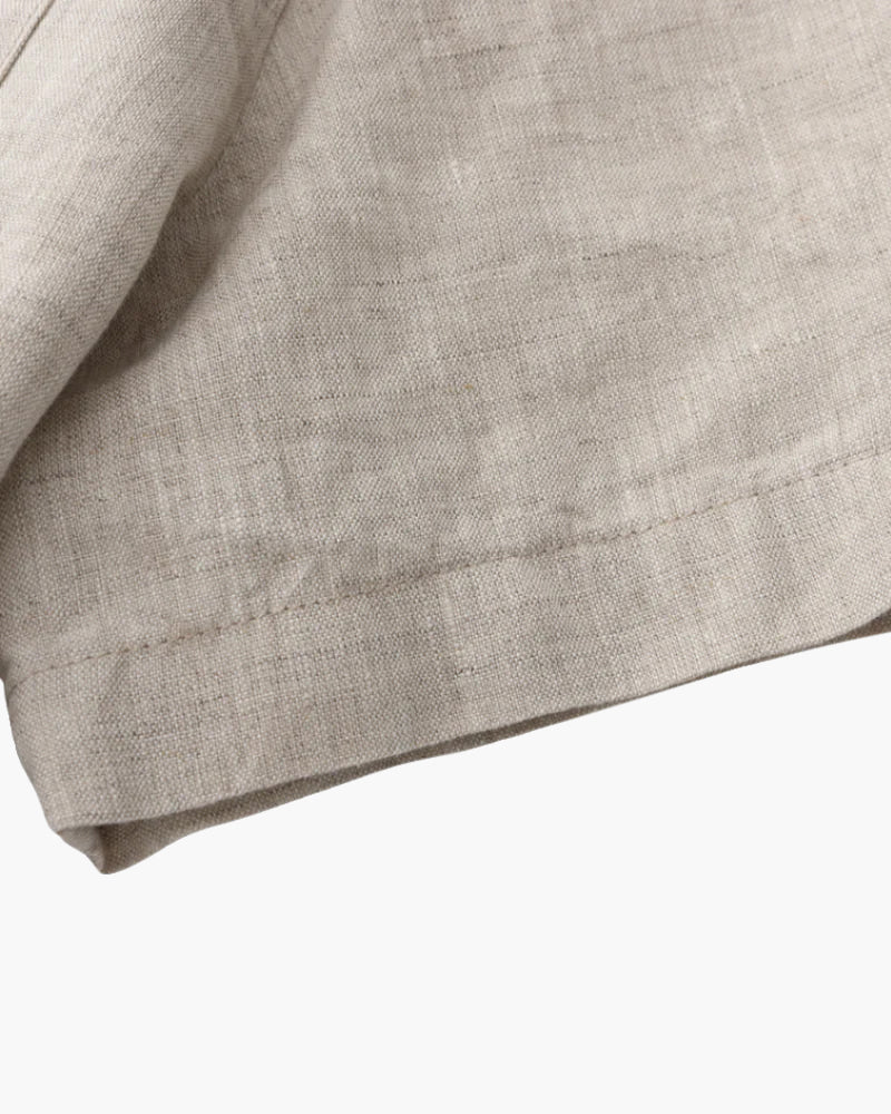 Men's Linen Shirt – Cape Town Short-Sleeve Button-Up