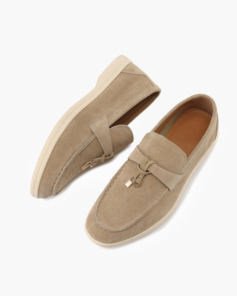 Lady Suede Loafers