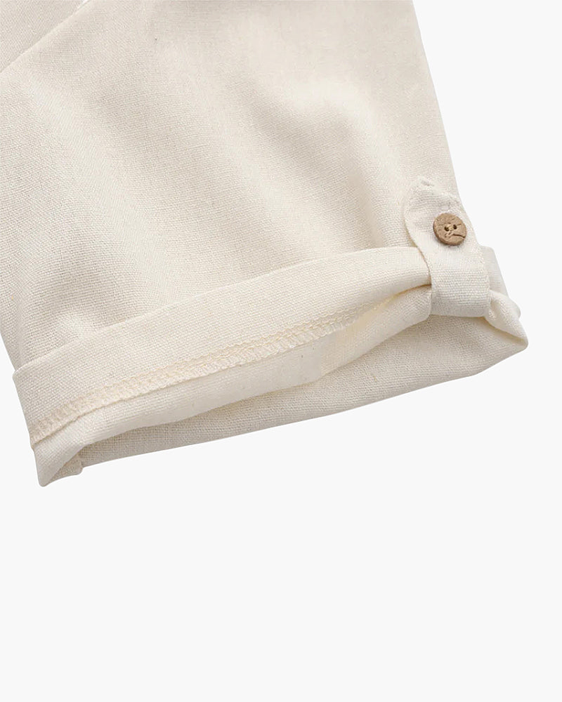 Men's Linen Polo Shirt – Casablanca Breathable Knit Polo
