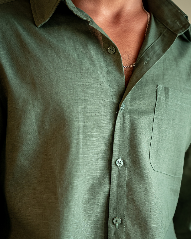 Riviera Linen Set (Longsleeve)