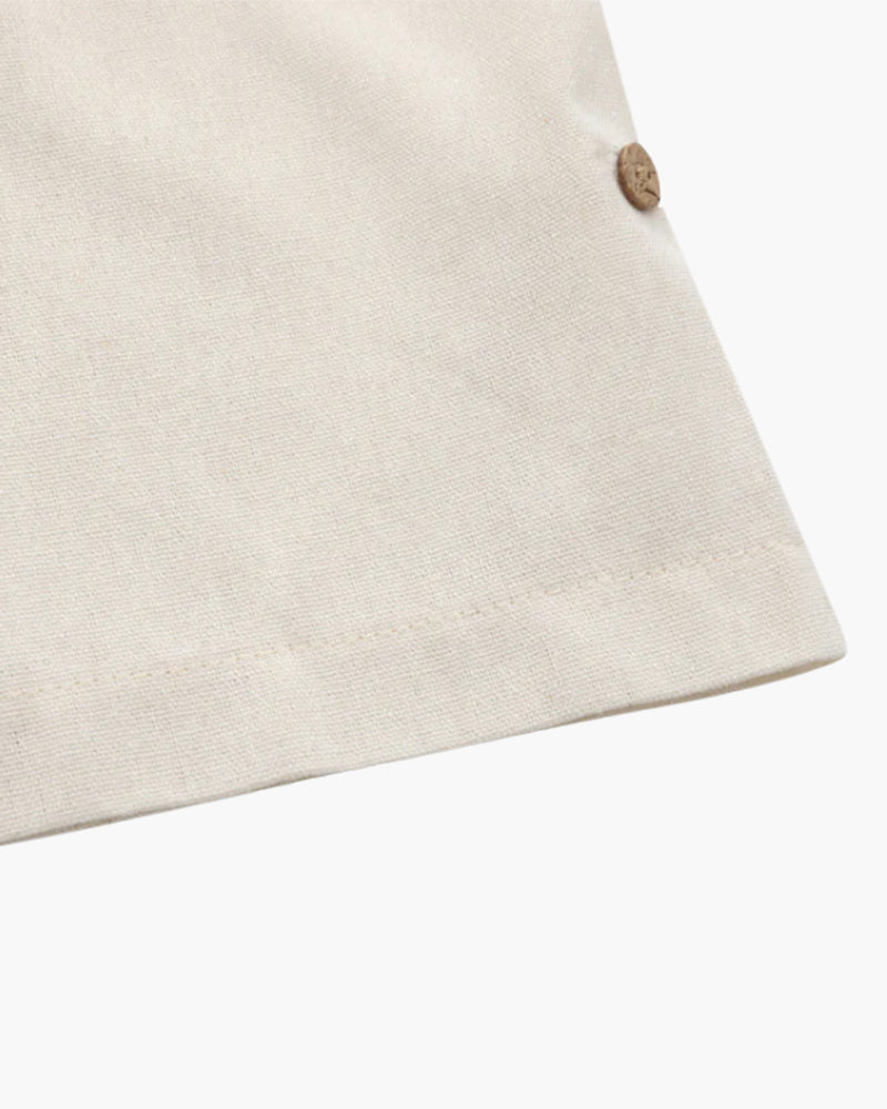 Men's Linen Polo Shirt – Casablanca Breathable Knit Polo