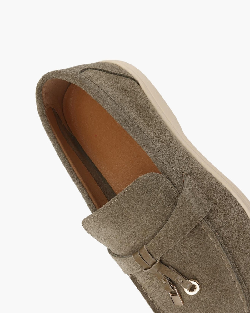 Lady Suede Loafers
