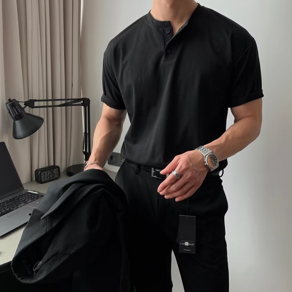 Three-Button Polo