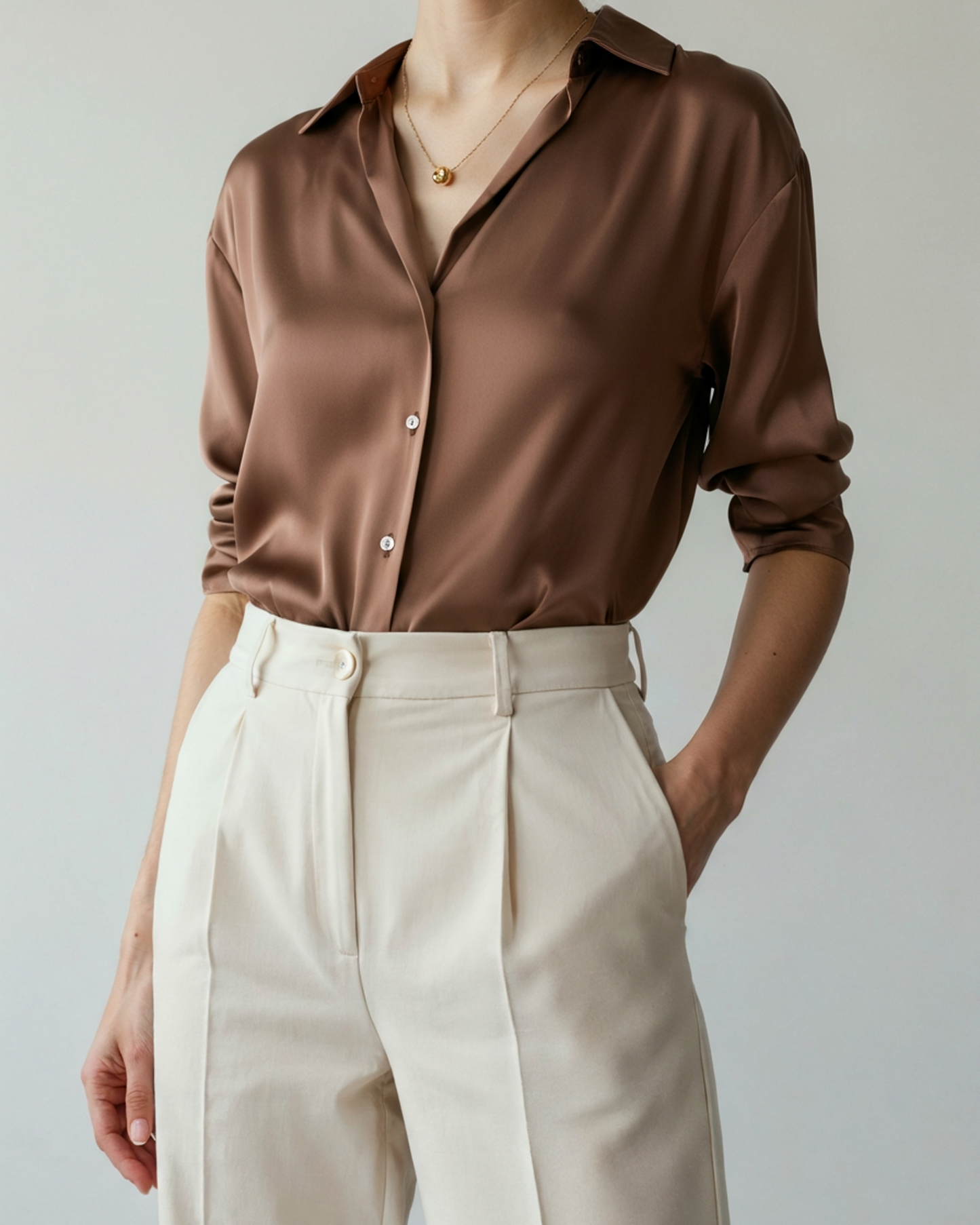 Women's Classic Shirt – Relaxed Chic Button-Up