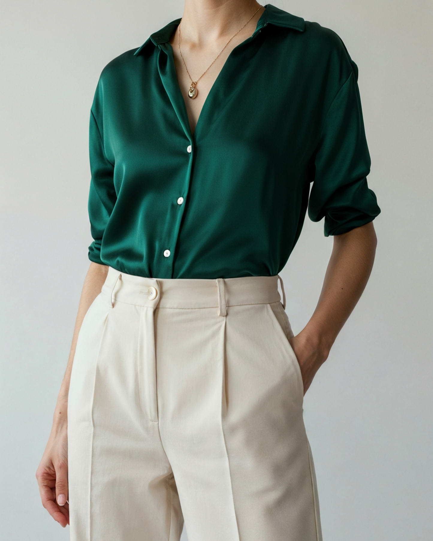 Women's Classic Shirt – Relaxed Chic Button-Up