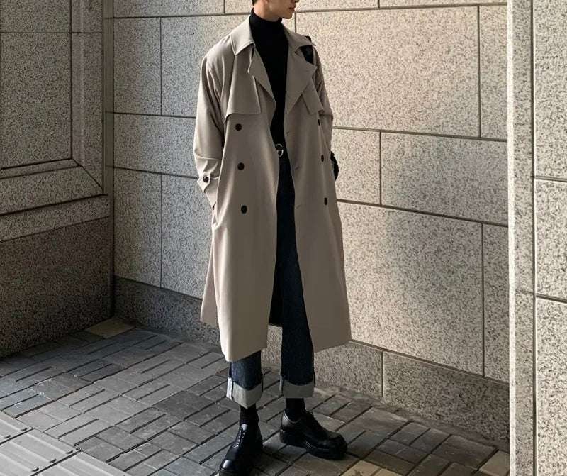 Double-Breasted Trench Coat