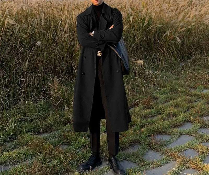 Double-Breasted Trench Coat