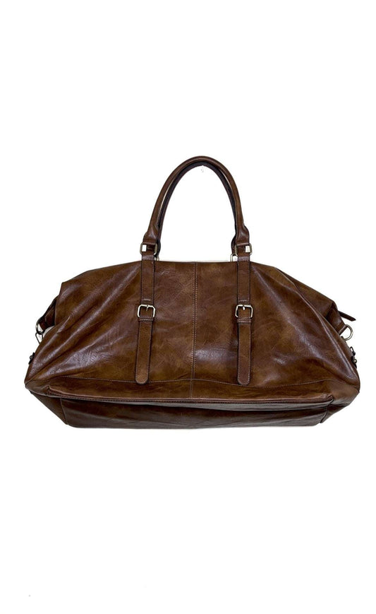 Brown Weekender Bag