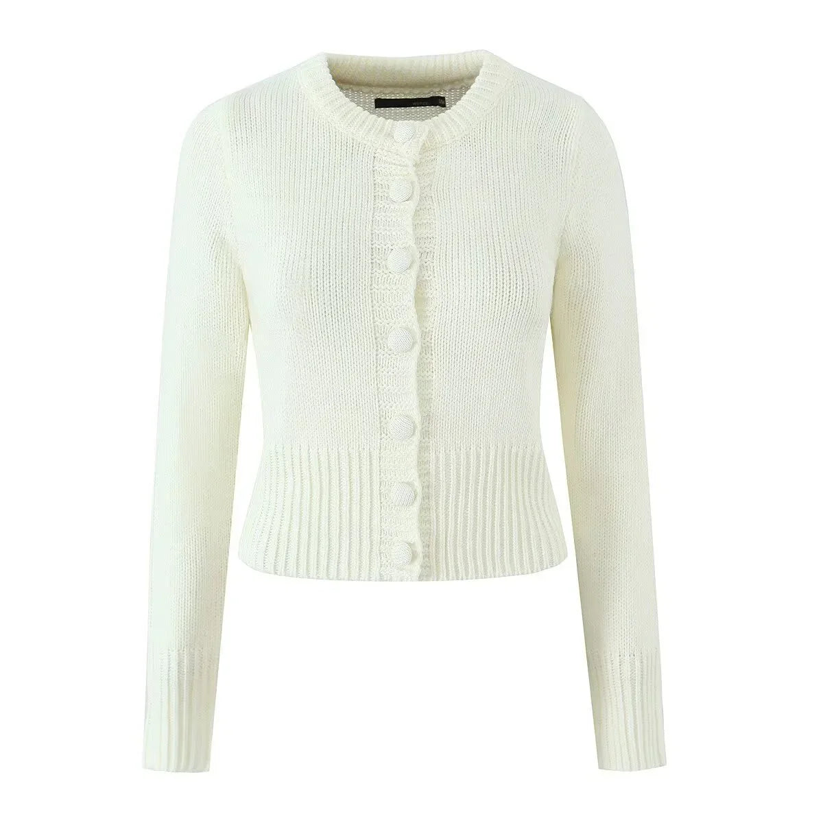 Cardigan & Knit Skirt Set