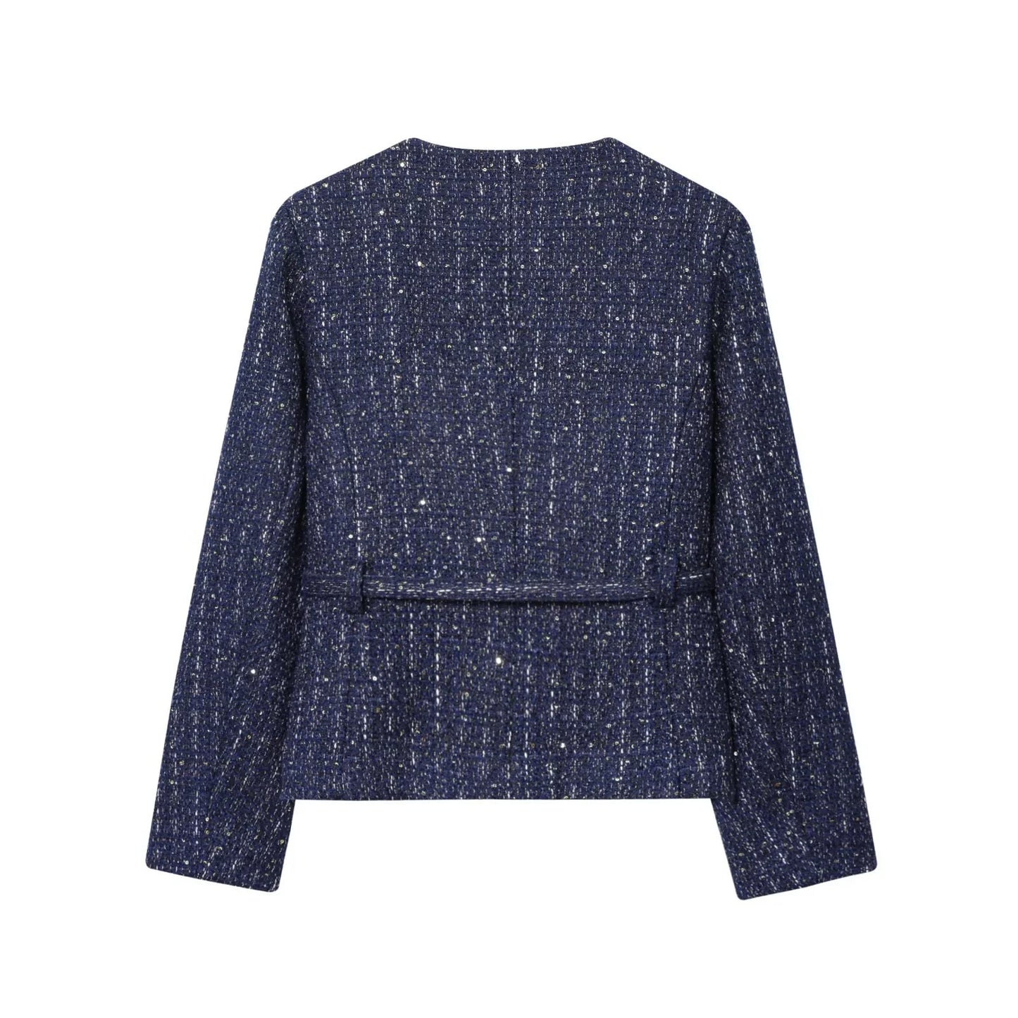 Navy Tweed Jacket