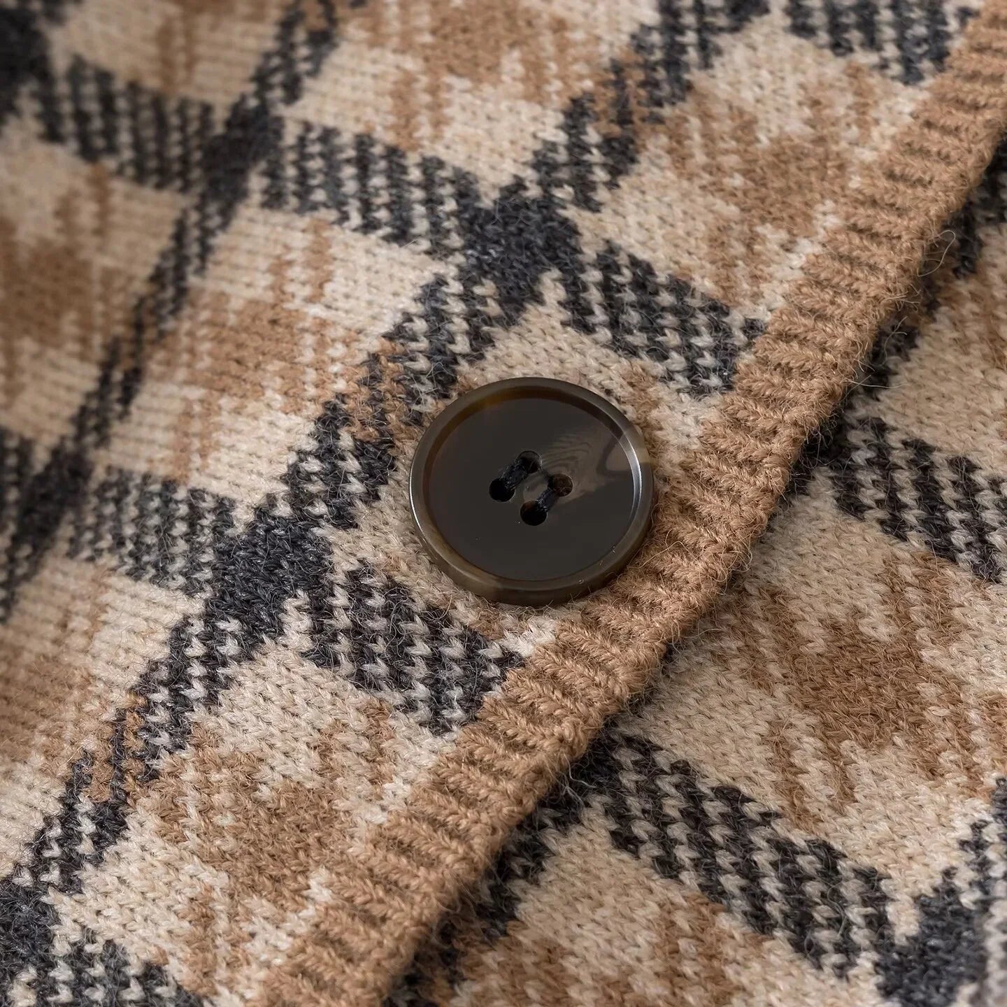 Checked Jacket & Skirt Set