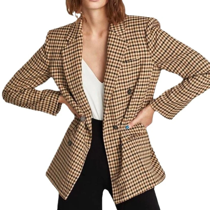 Double-Breasted Blazer