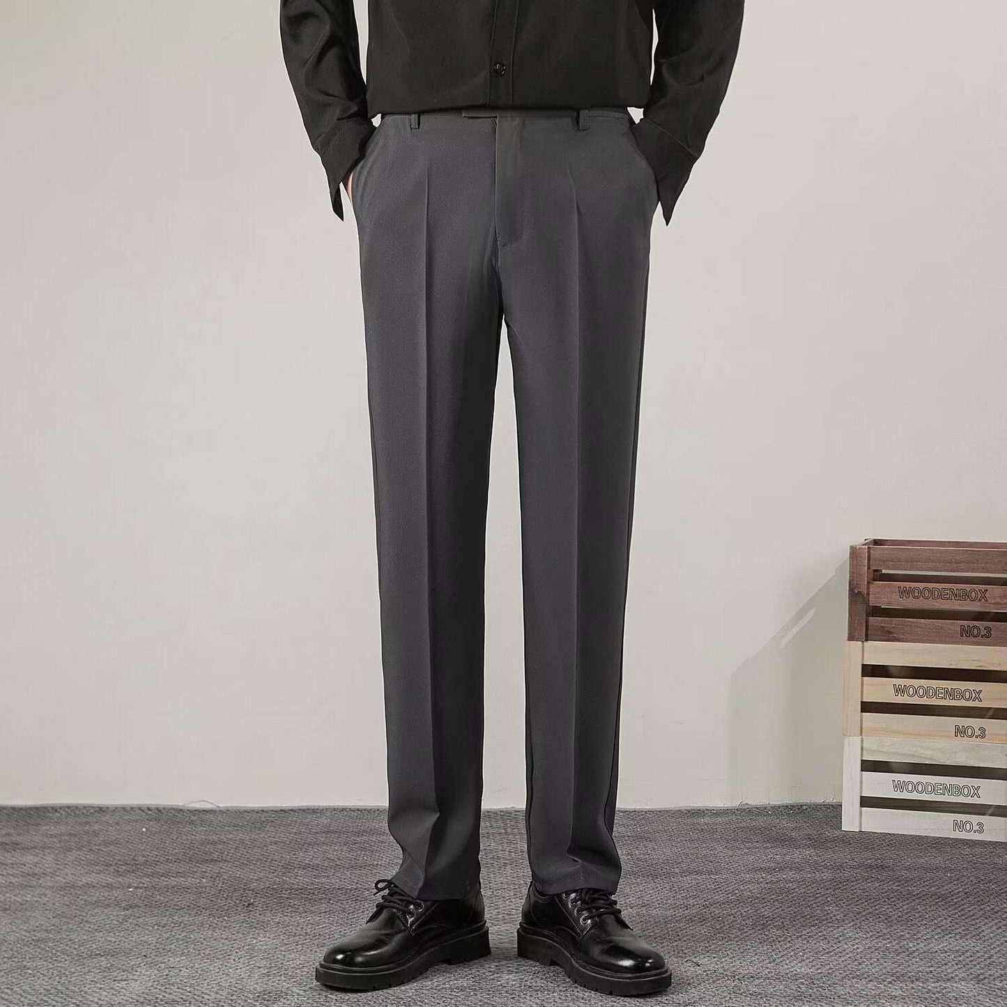 Extended-Tab Trousers