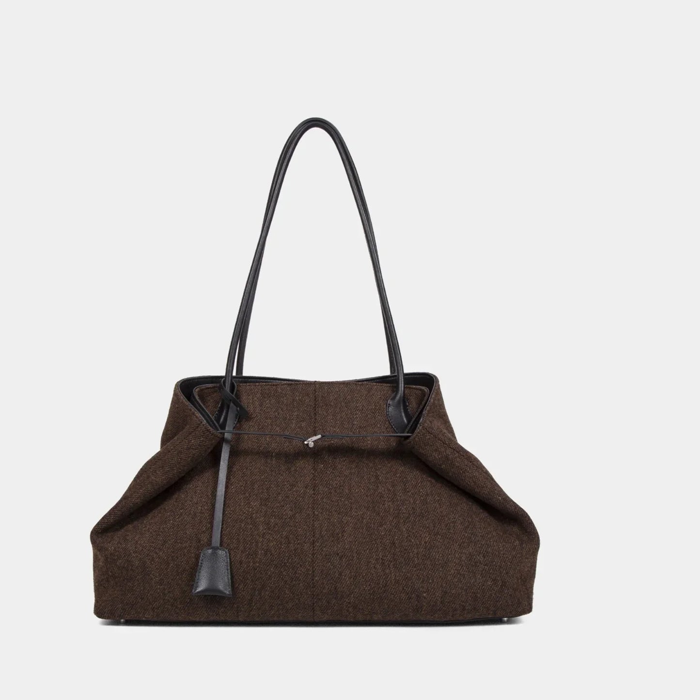Brown Textured Bag