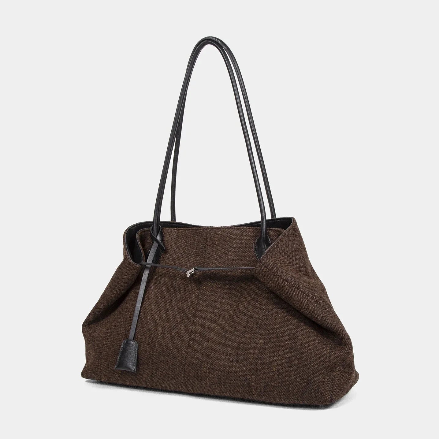 Brown Textured Bag
