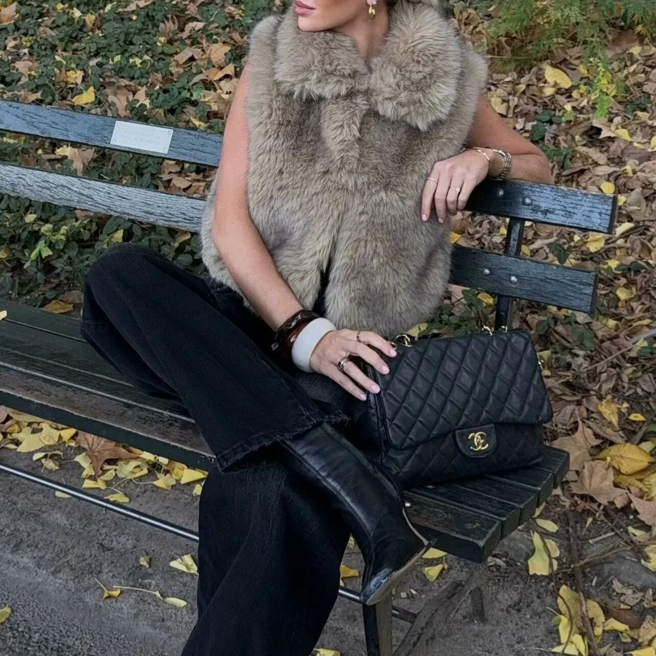 Fur Gilet