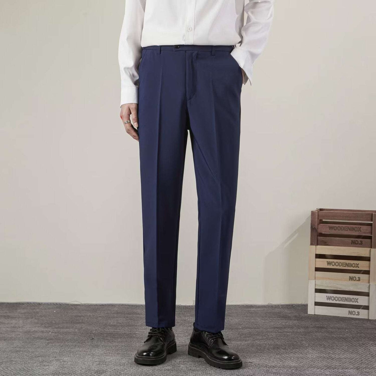 Extended-Tab Trousers