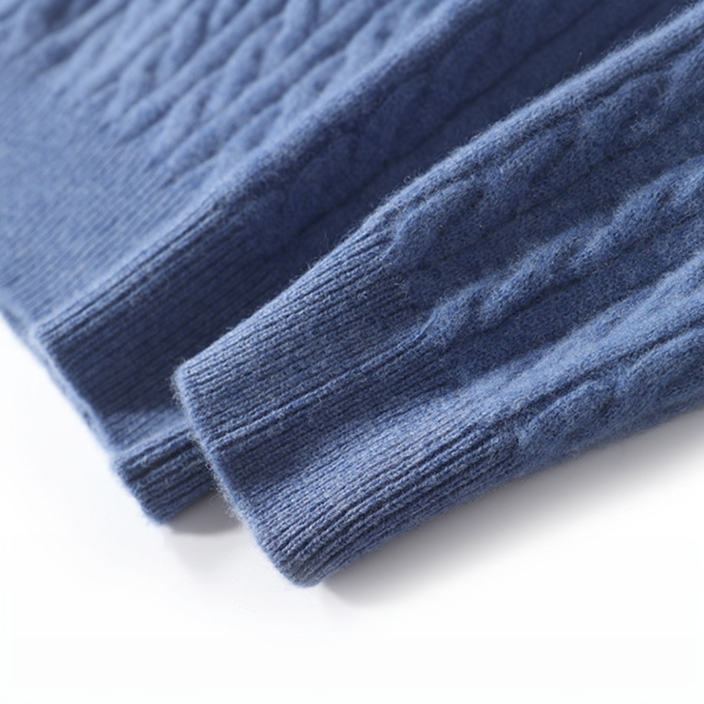 Merino Zip-Up Sweater