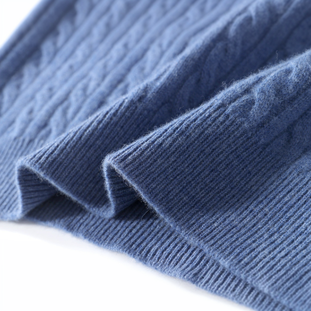 Merino Zip-Up Sweater