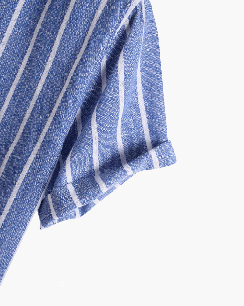 Men's Sailor Polo Shirt – Bari Striped Knit Polo