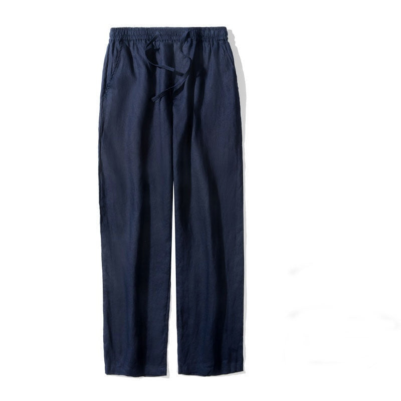 Linen Ankle Trousers