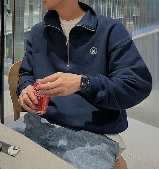 Zip Knit Sweater