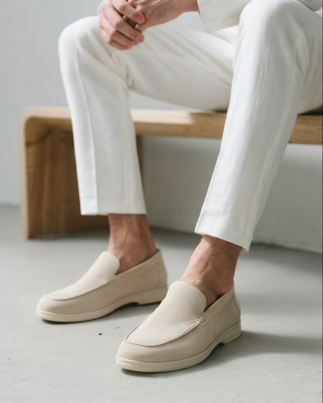 Classic Suede Loafers